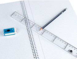 Regla Liderpapel 30 cm Plastico Cristal