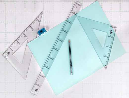 Regla Liderpapel 50 cm Plastico Cristal