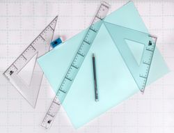 Regla Liderpapel 60 cm Plastico Cristal
