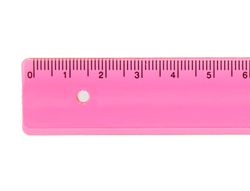 Regla liderpapel plastico 16 cm cubilete con 100 unidades colores surtidos