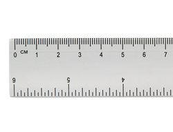 Regla liderpapel plastico cristal 15 cm