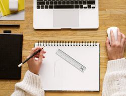 Regla liderpapel plastico cristal 15 cm