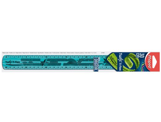 Regla Maped Twist'n Flex 30 cm.