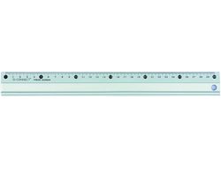 Regla Metalica Q-Connect Aluminio 30 Cm