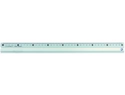 Regla Metalica Q-Connect Aluminio 40 Cm