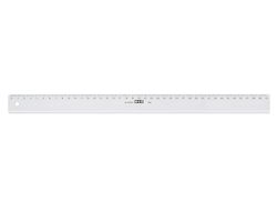 Regla Mor 40 cm Plastico Transparente