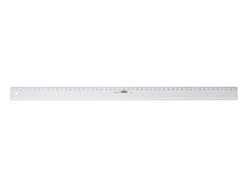 Regla Mor 50 cm Plastico Transparente