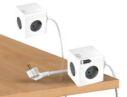Regleta q-connect de cubo enchufe multiple power cube 6 en 1 cable de 1,4mt 3 tomas de corriente+2 usb+1 usb c