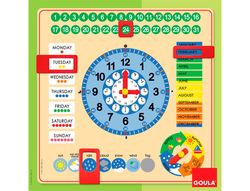 Reloj calendario diset castellano