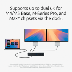 Replicador de puertos 4K Triple SD5000T5 EQ Thunderbolt 5