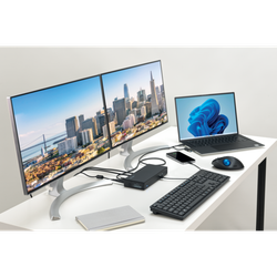 Replicador de puertos SD4781P USB-C y USB-A Dual 4K