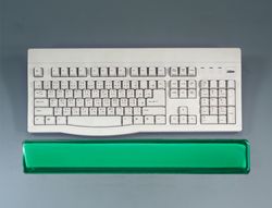 Reposamuñecas gel q-connect verde