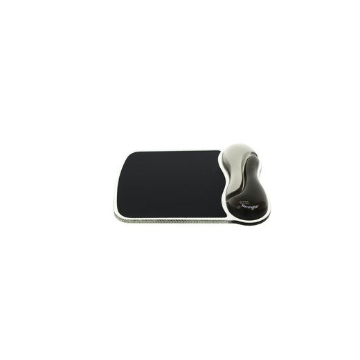 Reposamuñecas Kensington Duo gel teclado, negro/gris