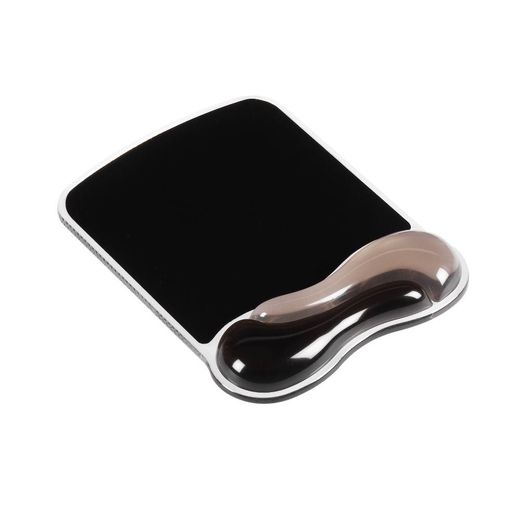 Reposamuñecas Kensington Duo gel teclado, negro/gris