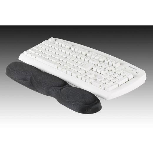Reposamuñecas Kensington espuma teclado, negro