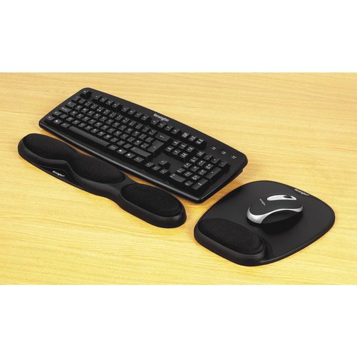 Reposamuñecas Kensington gel teclado, negro