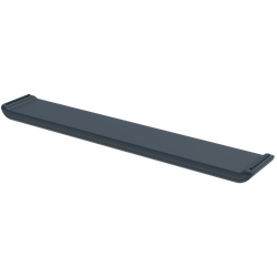 Reposamuñecas para teclado ajustable Leitz Ergo, gris oscuro