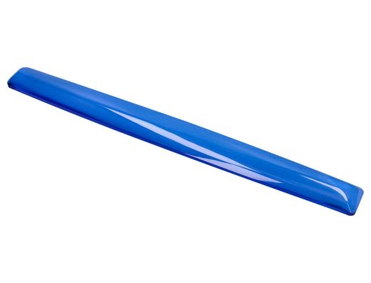 Reposamuñecas q-connect de gel para teclado color azul