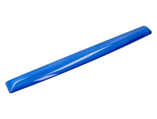 Reposamuñecas q-connect de gel para teclado color azul
