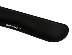 Reposamuñecas q-connect memory foam para teclado color negro 460x85x25 mm