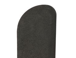 Reposamuñecas q-connect memory foam para teclado color negro 460x85x25 mm