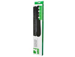 Reposamuñecas q-connect memory foam para teclado color negro 460x85x25 mm