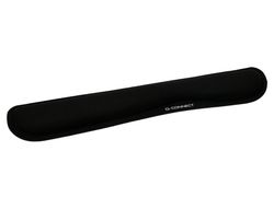 Reposamuñecas q-connect memory foam para teclado color negro 460x85x25 mm
