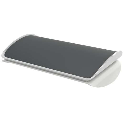 Reposapiés ajustable de escritorio Ergo, gris