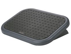 Reposapies ajustable q-connect con alfombrilla caucho 450x330x85mm