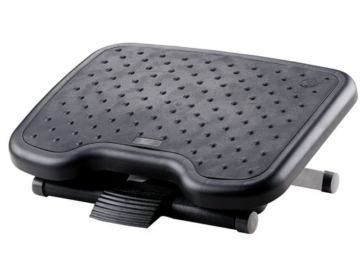 Reposapies Ajustable Q-Connect Premium con Alfombrilla Caucho