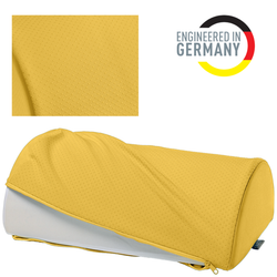 Reposapiés de escritorio Active Ergo Cosy, amarillo