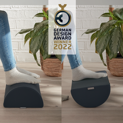 Reposapiés de escritorio Active Ergo Cosy, gris