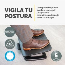 Reposapiés Hana™ LT Negro 100016998