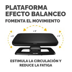 Reposapiés Hana™ LT Negro 100016998