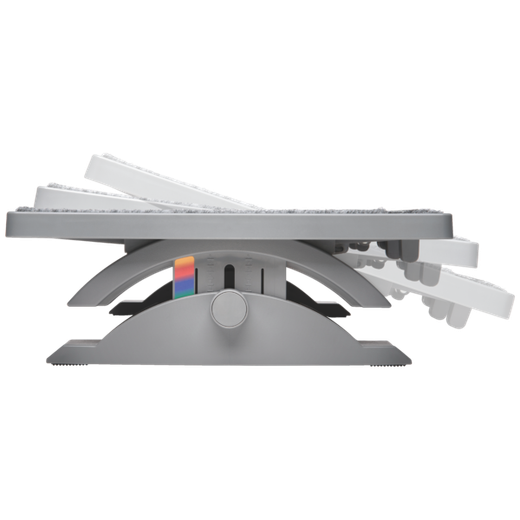 Reposapiés Kensington SmartFit® SOLEMATE Pro Elite Ergonomic, gris