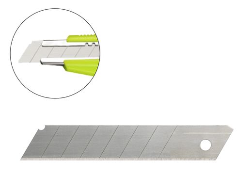 Repuesto cuter ancho ceramico q-connect blister de 5 unidades para cuter kf17106