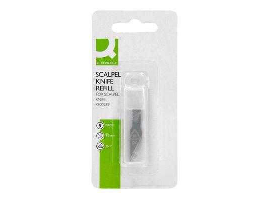 Repuesto cuter bisturi q-connect kf00289 blister de 5 unidades