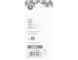 Repuesto Goma Liderpapel Triangular con Sacapuntas Blister de 2 Unidades