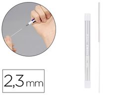 Repuesto portagomas tombow mono zero redondo 2,3 mm diametro tubo con 2 unidades