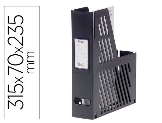Revistero Archivo 2000 A4 y folio negro