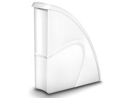 Revistero Cep Plastico Uso Vertical / Horizontal Blanco 85X270X310 Mm