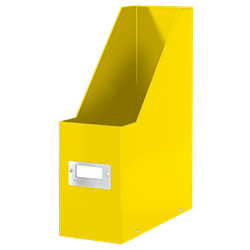 Revistero Click & Store (103x170x235 mm), amarillo
