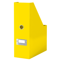 Revistero Click & Store (103x170x235 mm), amarillo
