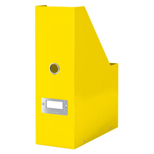 Revistero Click & Store (103x170x235 mm), amarillo