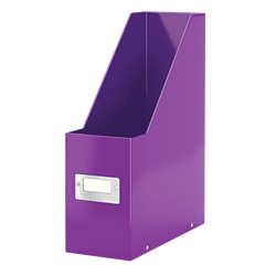 Revistero Click & Store (103x170x235 mm), violeta