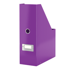 Revistero Click & Store (103x170x235 mm), violeta