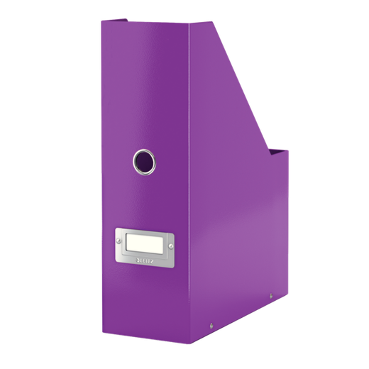 Revistero Click & Store (103x170x235 mm), violeta