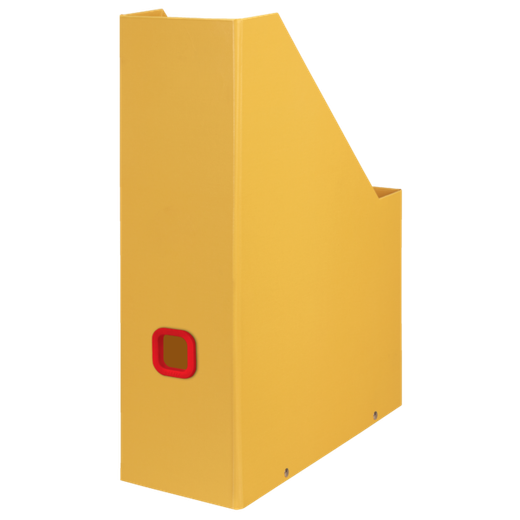 Revistero Click & Store Cosy (103x170x235 mm), amarillo
