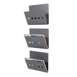 Revistero de Pared Metálico (3 Un.)