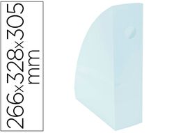 Revistero exacompta aquarel mag-cube azul pastel 266x328x305 mm